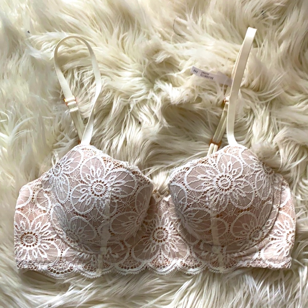 Aerie Real Power Balconette Lightly Lined Bra